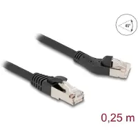 DeLOCK 80734 netwerkkabel Zwart 0,25 m Cat8.1 S/FTP (S-STP)