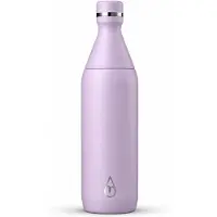 Motivai Easy Sip - RVS Thermosfles met Draaidop – 600ML (20oz) – Lekvrij & Dubbelwandig – Thermosbeker Waterfles To Go – BPA-vrij – Lila