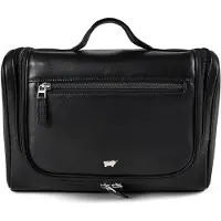 Braun Büffel Golf 3.0 Toilettas Leder 30 cm zwart