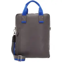 Leonhard heyden Leren schoudertas met laptopvak Tokio Tote Bag 8205 Grau grijs