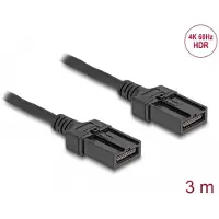 DeLOCK HDMI Automotive cable HDMI-E male to HDMI-E male 3 m 4K 60 Hz