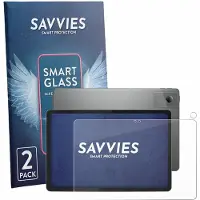 Savvies 2 Stuks Screenprotector - geschikt voor Lenovo Idea Tab 11" 2025 TB336FU (Voor+Camera) - beschermfolie glas transparant
