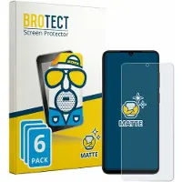 BROTECT - Screenprotector voor Honor X5d Plus - Folie Beschermfolie matte 6 Stuks