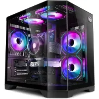 VIBOX Gaming PC - Ryzen 5 5500 - RTX 3050 - 16GB RAM - 500GB SSD - Windows 11 - WiFi 6 + Bluetooth 5.4