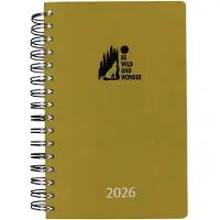 Aurora agenda 2026 - 1 dag per pagina - 6-talig - Wire-O - 15 x 21 cm - Craft Oker
