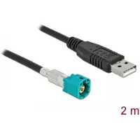 DeLOCK Cable HSD Z male to USB 2.0 Type-A male 2 m