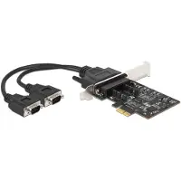 DeLOCK PCI Express Card to 2 x Serial RS-422/485 with 15 kV ESD protection