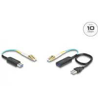DeLOCK USB 10 Gbps Type-A Extender Set over LC Duplex cable