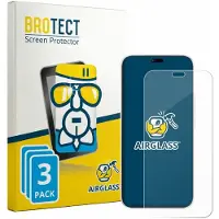 BROTECT Screenprotector 3 Stuks voor Honor Play 11 Plus Beschermglas transparant