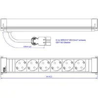 Bachmann POWER FRAME 6xCEE7/3