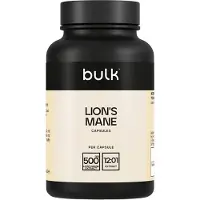 Bulk Lion's Mane Capsules (90) Unflavoured - Vitaminen, mineralen & gezondheid - Kruiden
