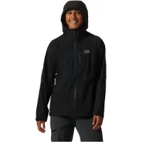 Mountain Hardwear New Stretch Ozonic Waterproof Jacket Black Women || Maat: S