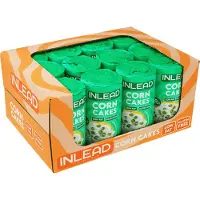 INLEAD Corn Cakes (12x120g) Green Onion - Functionele voeding - Supervoeding