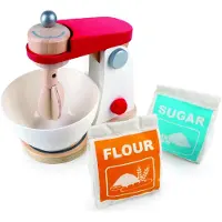 Hape Speelset - 4 Onderdelen - Mix & terug Mixer - - OneSize - Speelgoedeten