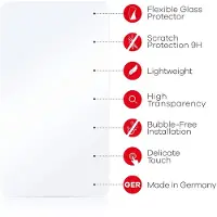 Upscreen - Screenprotector voor Jaguar XE P250 R Dynamic 2024 - Folie Beschermfolie Beschermglas transparant