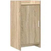 vidaXL Dressoir Sonoma Eiken 40 x 36 x 80 cm Bewerkt hout