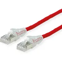 Secomp DÄTWYLER Patchkabel Cat.6A (klasse EA), S/FTP, koper (CU) 7702, flexibel, LSOH, AMP v2, rood, 15 meter