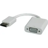 Roline DisplayPort/VGA Adapter, v1.2, DP Male - VGA Female, Actief