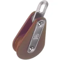Talamex Hye Traditional Tufnol Wire Fixed Single Block Pulley Bruin 6 mm