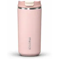 Motivai Daily Cup – Thermosbeker To Go – 355ML RVS Thermosmok – Lekvrij – Dubbelwandig Geïsoleerd – BPA-vrij & Duurzaam – Koffiebeker voor Onderweg – Rosé