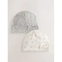 Next Set van 2 jersey beanies