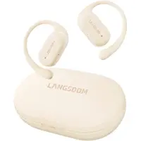 Langsdom Draadloze Bluetooth Oordopjes- ENC Noise Cancelling - IPX5 Waterbestendig- Sport Oorhaken - Tot 40 Uur Batterijduur