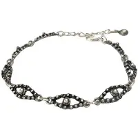 Zeeuws Meisje - Elegante armband fijne zeeuwse ruitjes zwaar verzilverd