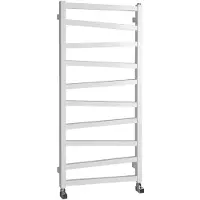 Sapho Zig badkamerradiator 500x1096 mm, wit mat