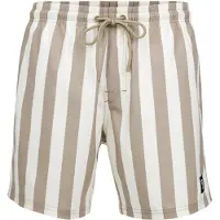 Brunotti Zwembroek Men Cester-Big Stripe Chinchilla-S
