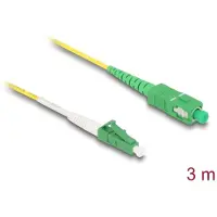 DeLOCK Cable Optical Fibre LC-APC to SC-APC Simplex Singlemode OS2 3 m