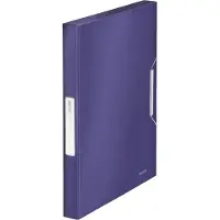 Leitz Style A4 Documentenbox, 330 x 240 x 30 mm, Polypropyleen, Blauw