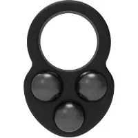 Ramrod - Cockring met 3 uitneembare gewichtjes
