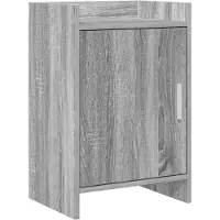vidaXL Nachttafels Grijs Sonoma 40 x 30 x 60 cm Bewerkt hout