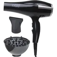 Italian Design Cyclone Platinum 2400 Haardroger | zwart