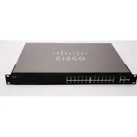 Cisco Small Business SG200-26FP, Layer 2 switch, Gigabit Ethernet (10/100/1000), ondersteuning voor Power over Ethernet (PoE)