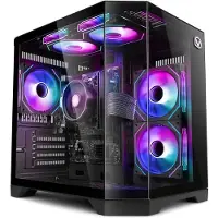 VIBOX Gaming PC - Ryzen 3 3200G - Onboard Videokaart - 16GB RAM - 1TB SSD - Windows 11 - WiFi 6 + Bluetooth 5.4
