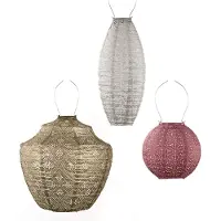 Lumiz Tuinlamp op zonne energie - Solar Lampion - Koh Phi Phi Set - 3 stuks