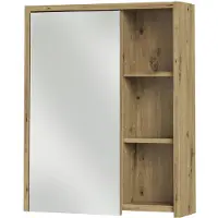 Vicco Badkamerspiegelkast Viola, Kasjmier/Artisanaal eiken, 60 x 75 cm