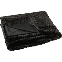 J-Line Blanket polyester black