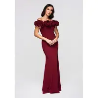 OMBRE Avondjurk bordeaux