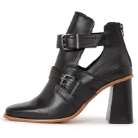 G-Star Ringer Mid Strap Lederen Boots - Zwart - Dames - 40