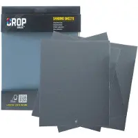 CROP Schuurpapier korrel 180 - 230x280mm - 4 stuks