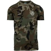 Fostex T-shirt Allied Star - Willys camouflage Woodland M