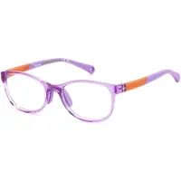 Polaroid Kids Polaroid Kinderbril PLD D834 46/15/125 Lila Polyamide monturen KIDS PLD D834