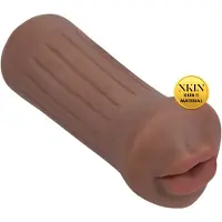 XKIN - kunstvagina masturbator - S (donker natuurkleur)