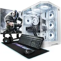 VIBOX Gaming PC Set - Ryzen 7 9800X3D - RTX 5090 - 32GB DDR5 RAM - 2TB NVMe SSD - Windows 11 - WiFi 6 + Bluetooth 5.4 - 27" Monitor + Accessoires