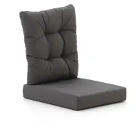 Intenso furniture + 10% kassakorting | Intenso Mazzano kussens zit + rug t.b.v. lounge tuinstoel verstelbaar