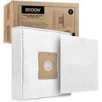 SQOON stofzuigerzakken + motorfilter set geschikt voor Inventum SZ300 - Gelijk aan: SZ300 / 21200900119 / 21200900120 / 21200900010 - vervangingsset voor optimale filtratie en zuigkracht