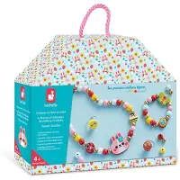 Janod - Les Premiers Ateliers Bijoux - Flower Garden - 4 Houten sieraden om te maken