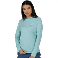 Salty Crew Tippet Fill Rash Guard Met Lange Mouwen En Capuchon